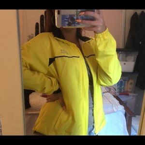 Yellow Windbreaker